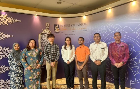 Lawatan Gemological Institute of Malaysia Sdn. Bhd. Ke Institut Kraf Negara (IKN)